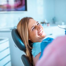 Close up of a young woman having a dentist appointment Close up of a young woman having a dentist appointment